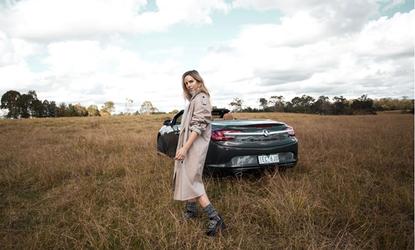 Holden ambassador model Alex Davis photographed by @OracleFoxBlog for the brand's sponsored Instagram campaign