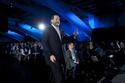 CEO Marc Benioff gives the opening keynote at Salesforce.com's Dreamforce conference Nov. 19